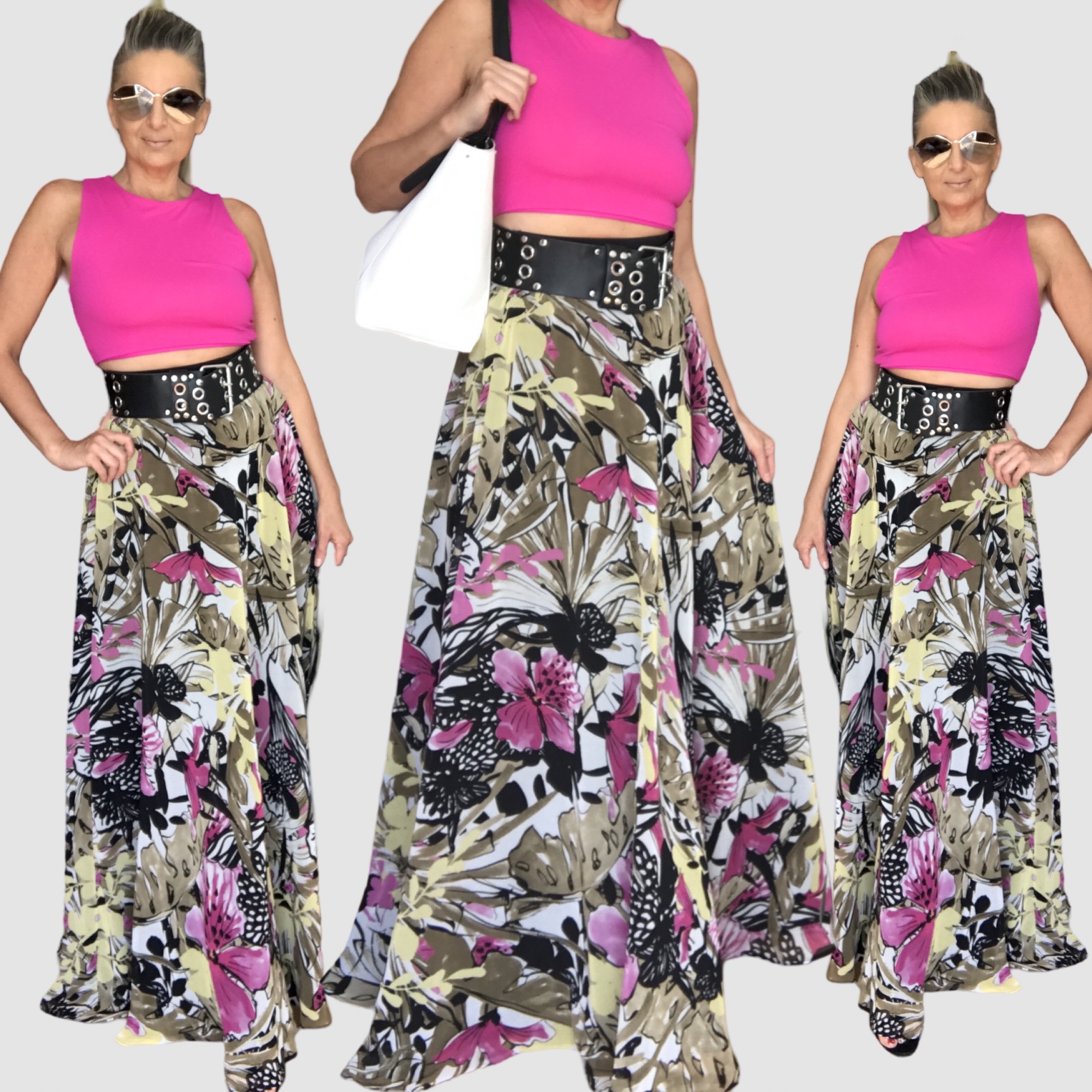 Dlouhá letní sukně - maxi sukně BOROS SK-L-SF01